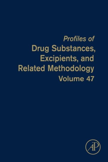 Abdulrahman Al-Majed - Profiles of Drug Substances, Excipients, and Related Methodology, E-bok