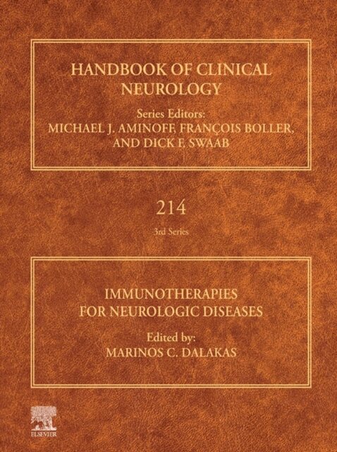 Immunotherapies for Neurologic Diseases, E-bok