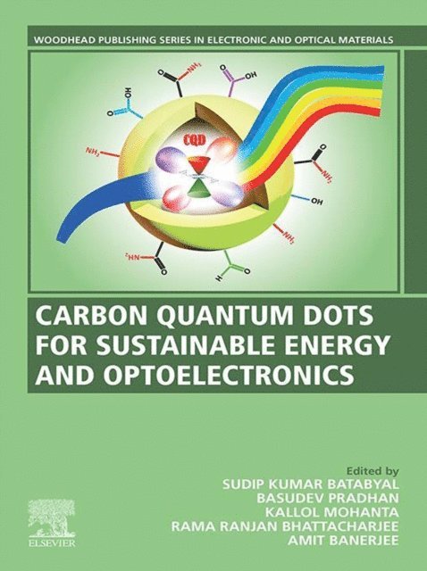 Amit Banerjee, Rama Ranjan Bhattacharjee, Kallol Mohanta, Basudev Pradhan, Sudip Kumar Batabyal - Carbon Quantum Dots for Sustainable Energy and Optoelectronics, E-bok