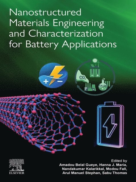 Sabu Thomas, Arul Manuel Stephan, Modou Fall, Nandakumar Kalarikkal, Hanna J. Maria, Amadou Belal Gueye - Nanostructured Materials Engineering and Characterization for Battery Applications, E-bok