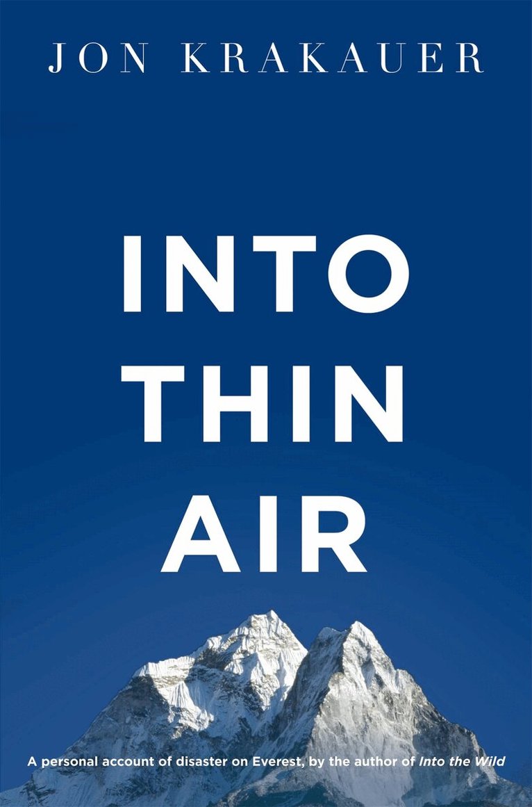 Jon Krakauer - Into Thin Air, E-bok