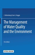 Management of Water Quality and the Environment