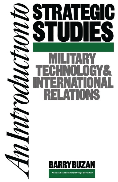 Barry Buzan - Introduction to Strategic Studies, Häftad