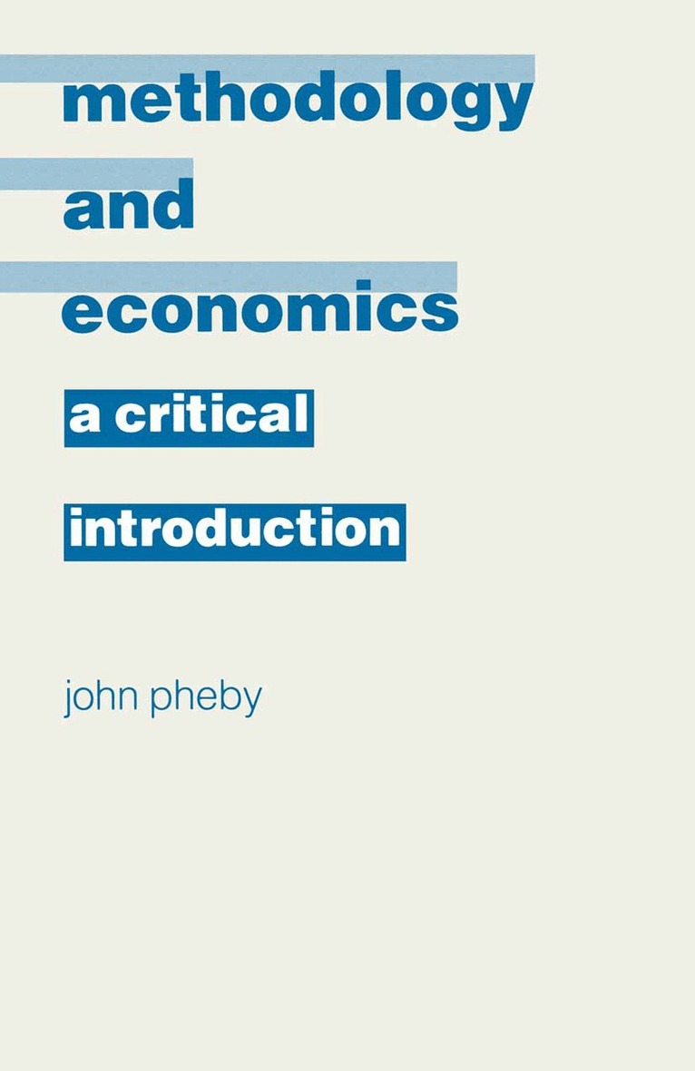 John Pheby - Methodology and Economics, Häftad