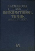 Handbook of International Trade