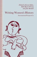 Writing Women's History: International Perspectives