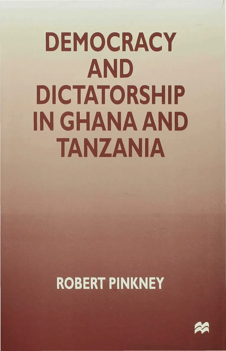R. Pinkney - Democracy and Dictatorship in Ghana and Tanzania, Inbunden. Tillgänglighet: Lägg i varukorg