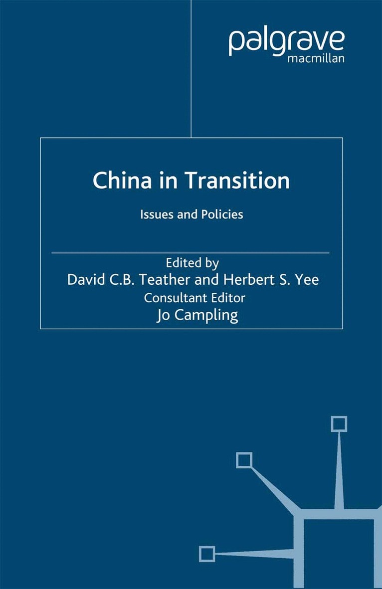 D. Teather, H. Yee - China in Transition, Häftad. Tillgänglighet: Lägg i varukorg