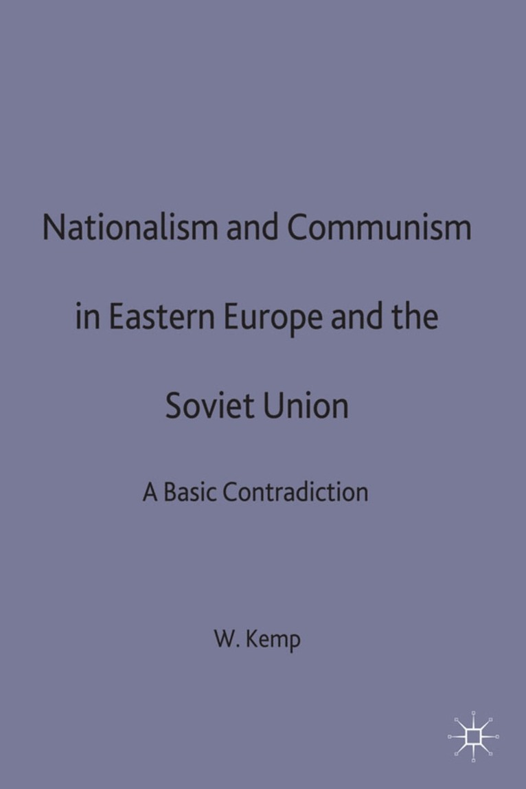 W. Kemp - Nationalism and Communism in Eastern Europe and the Soviet Union, Inbunden