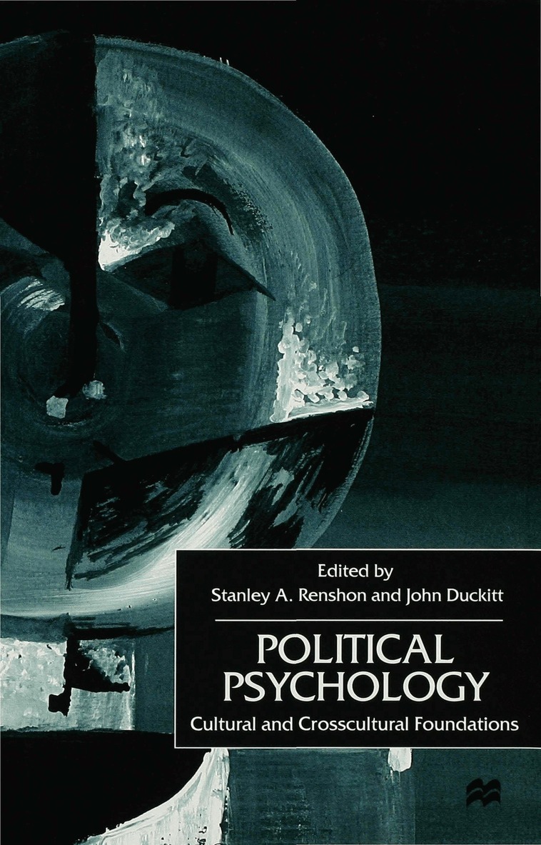 Renshon, S. Renshon, J. Duckitt - Political Psychology, Inbunden