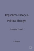 Republican Theory in Political Thought