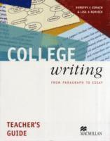 Dorothy Zemach - College Writing TB, Häftad. Tillgänglighet: Tillfälligt slut