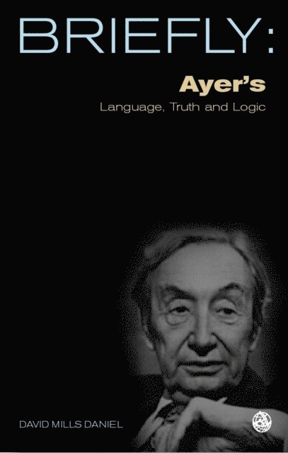 David Mills Daniel - Ayer's Language, Truth and Logic, E-bok. Tillgänglighet: Lägg i varukorg