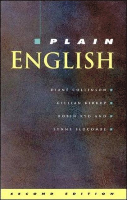 Lynne Slocombe, Robin Kyd, Gillian Kirkup, Diane Collinson - Plain English, E-bok