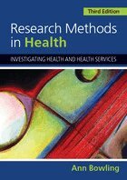 Ann Bowling - Research Methods in Health, Häftad