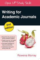 Rowena Murray - Writing for Academic Journals, Häftad