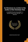 An Eirenicon in a Letter to the Author of the Christian Year