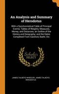 An Analysis and Summary of Herodotus