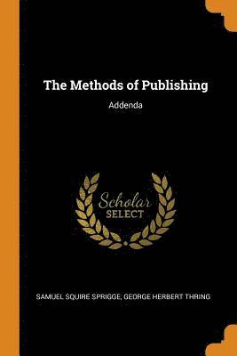 Methods of Publishing