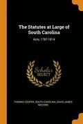Statutes At Large Of South Carolina
