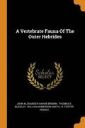 A Vertebrate Fauna Of The Outer Hebrides