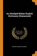 An Abridged Malay-English Dictionary (Romanised)