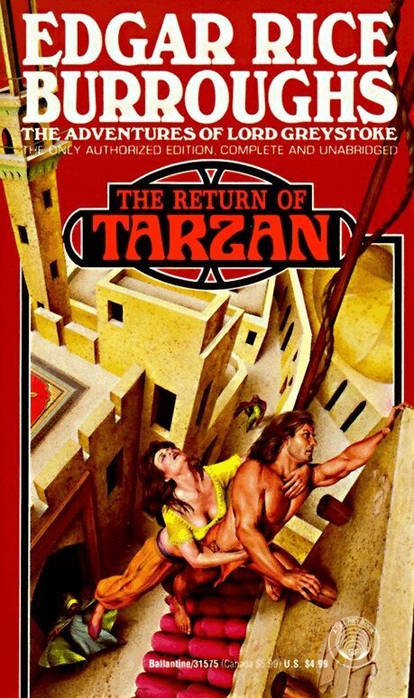 Edgar Rice Burroughs - Return of Tarzan, Häftad