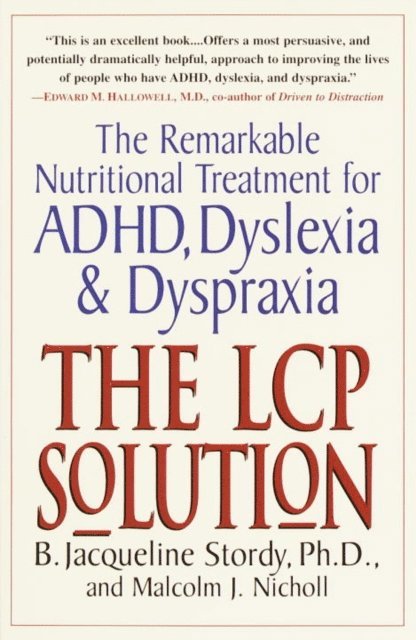 Malcolm J. Nicholl, Ph.D. B. Jacqueline Stordy - LCP Solution, E-bok