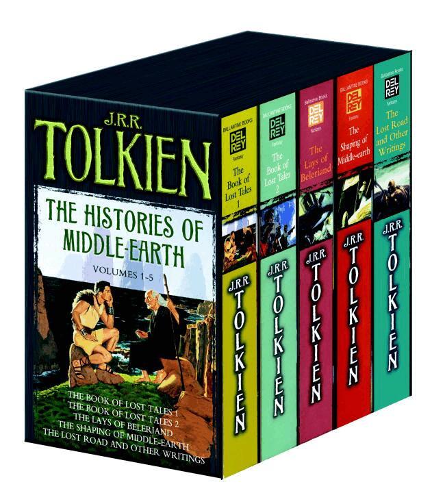 J. R. R. Tolkien, Christopher Tolkien - The History of Middle-Earth 5-Book Boxed Set: The Book of Lost Tales 1, the Book of Lost Tales 2, the Lays of Beleriand, the Shaping of Middle-Earth,, Övrigt