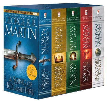 George R. R. Martin - A Game of Thrones 5 Books Box Set, Pocket