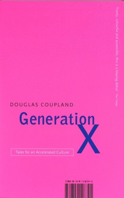 Douglas Coupland - Generation X, E-bok