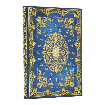 Paperblanks - Silk Sky (Guiding Star) Mini Lined Hardcover Journal (Elastic Band Closure), Inbunden