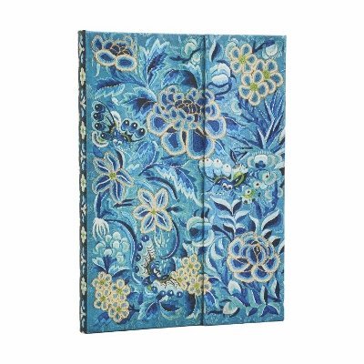 Paperblanks - Blue Willow (Celebrate Hanfu) Midi Address Book (Wrap Closure), Inbunden