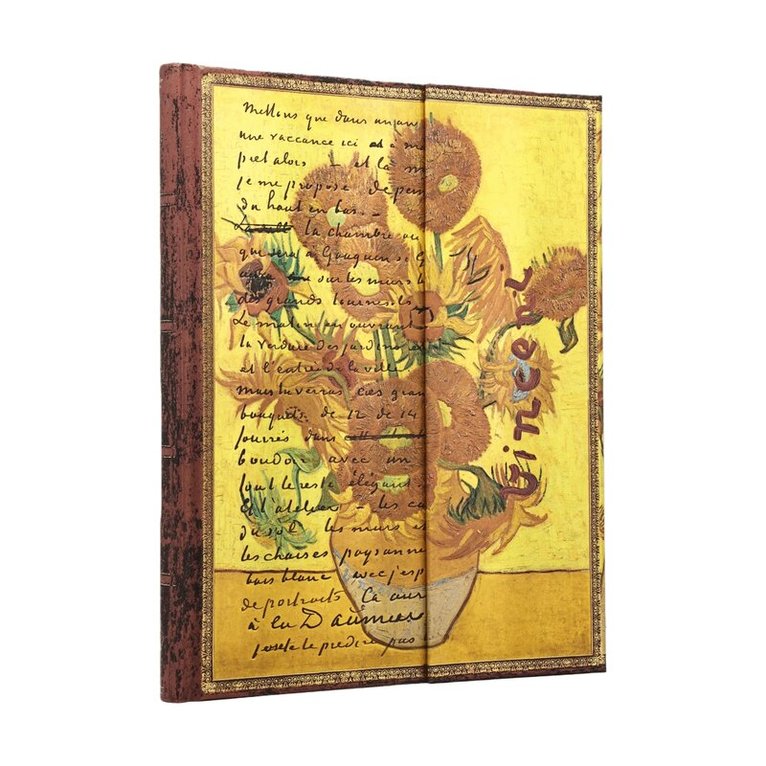 Anteckningsbok Paperblanks Ultra linj -  Van Gogh, Sunflowers, Övrigt. Tillgänglighet: Lägg i varukorg