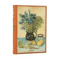 Paperblanks - 12-Monatskalender 2027 Van Goghs Stillleben Mini Tagesüberblick, Inbunden
