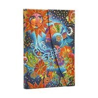 Paperblanks - 12-Monatskalender 2027 Himmlische Magie Mini Horizontal, Inbunden
