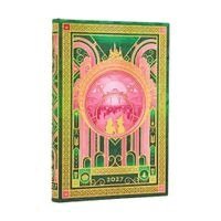 Paperblanks - 12-Monatskalender 2027 Die Magie von Wicked Mini Horizontal, Inbunden