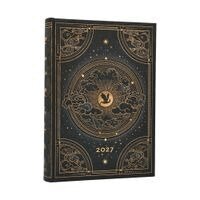 Paperblanks - 12-Monatskalender 2027 Schatten von Navarre Midi Tagesüberblick, Inbunden