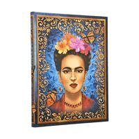 Paperblanks - The Colourful Portrait (Viva Frida) Ultra Lined Hardcover Journal (Elastic Band Closure), Inbunden