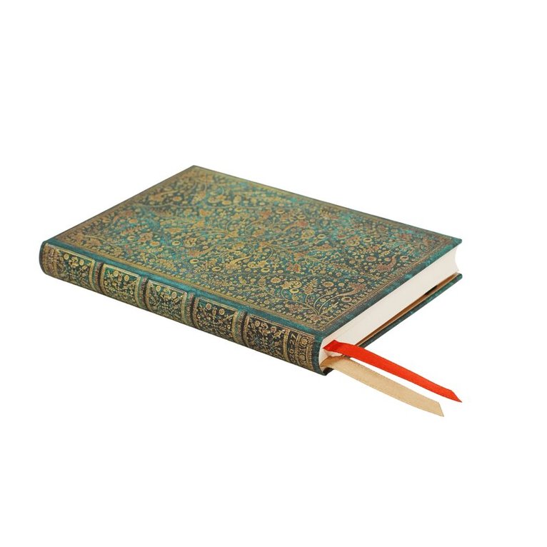Paperblanks - Kalender 2026-2027 Emerald flower, 18-månaders, Mini horisontal, Övrigt