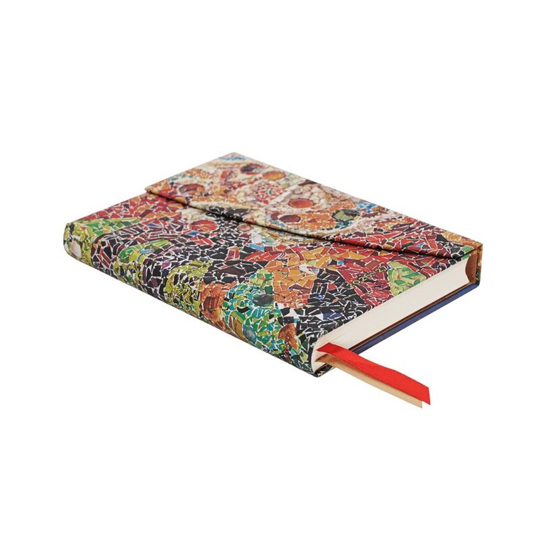 Paperblanks - Kalender 2026-2027 Gaudi´s sun, 18-månaders, Mini horisontal, Övrigt