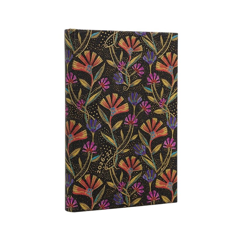 Paperblanks - Kalender 2026-2027 Wildflower song, 18-månaders, Mini horisontal, Övrigt