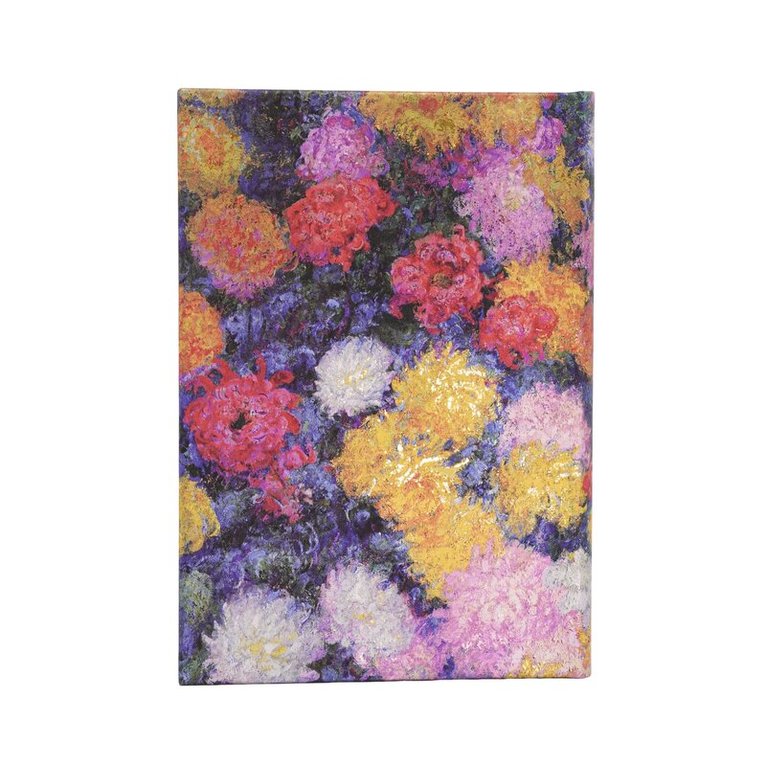 Paperblanks - Kalender 2026-2027 Monet´s Chrysanthemums, 18-månaders, Midi horisontal, Övrigt