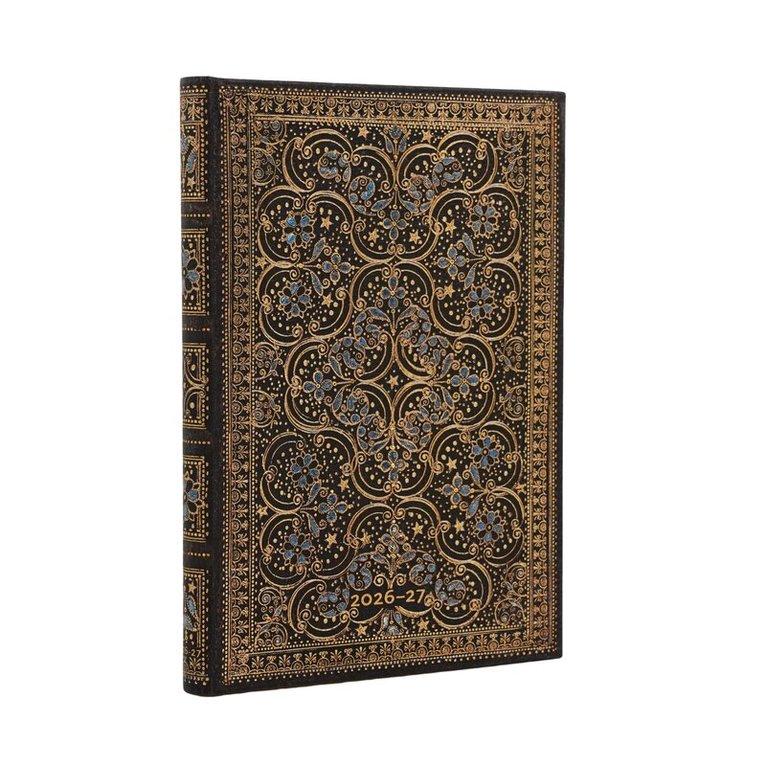 Paperblanks - Kalender 2026-2027 Restoration, 18-månaders, Midi horisontal, Övrigt