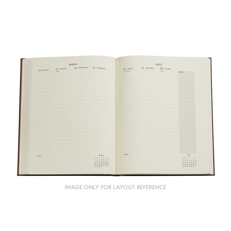 Paperblanks - Kalender 2026-2027 Jane Austen, 18 månaders, Ultra vertikal, Övrigt