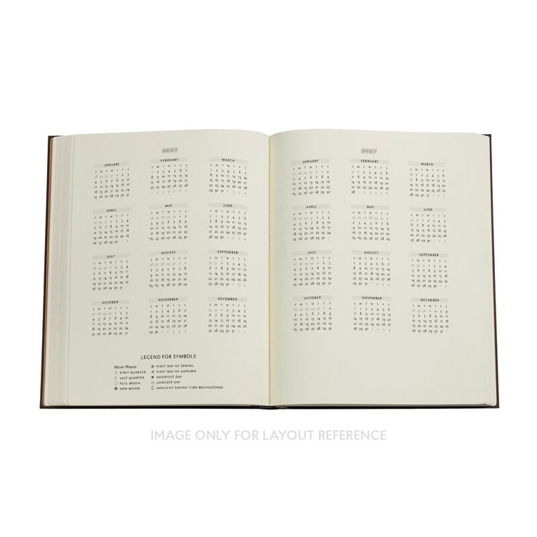 Paperblanks - Kalender 2026-2027 Jane Austen, 18 månaders, Ultra vertikal, Övrigt
