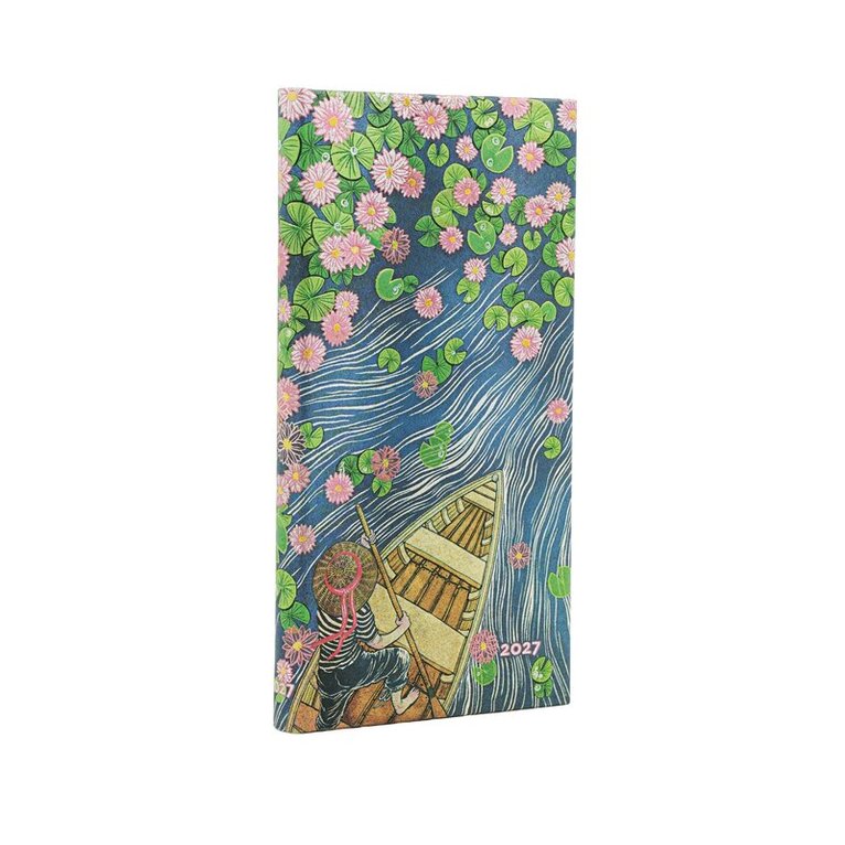 Kalender 2027 Paperblanks Lotus river Slim, Övrigt