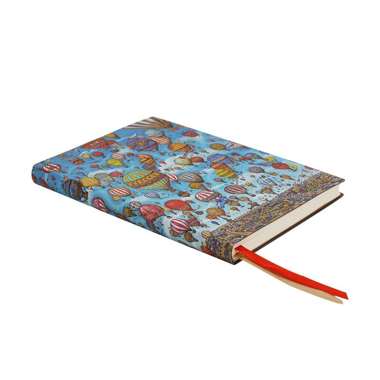 Paperblanks - Kalender 2026-2027 Balloon Festival, flexi, 18-månaders, Midi  horisontal, Övrigt
