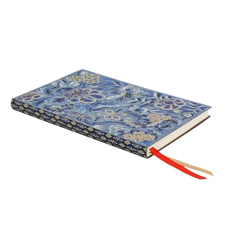 Paperblanks - Kalender 2026-2027 Blue Willow, flexi, 18-månaders, Maxi vertikal, Övrigt