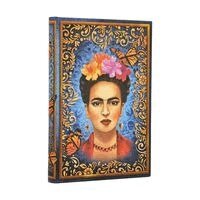 Paperblanks - The Colourful Portrait (Viva Frida) Mini Unlined Hardcover Journal (Elastic Band Closure), Inbunden